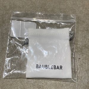 Baublebar necklace layering set NIB NIP clasp and extenders gold tone